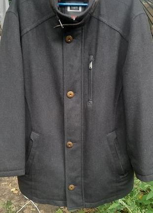 Чоловіче вовняне пальто куртка bugatti gore-tex (вовна, кашемір), розмір 52 (l/xl)