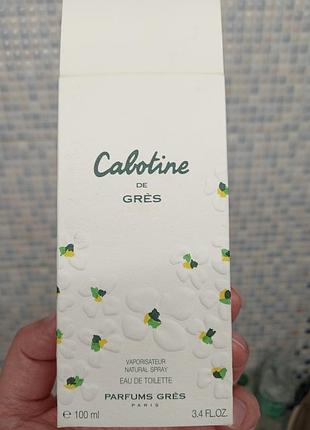 Б/в туалетна вода cabotine gres, 100 мл. 3