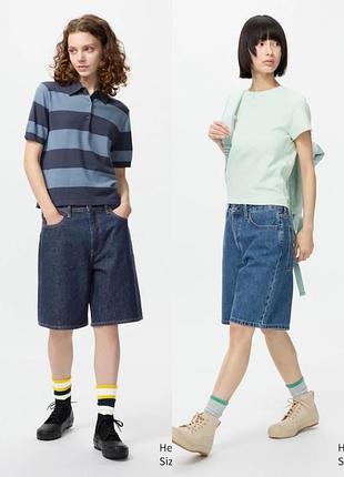 Джинсовые шорт uniqlo и изн anderson. 483512
