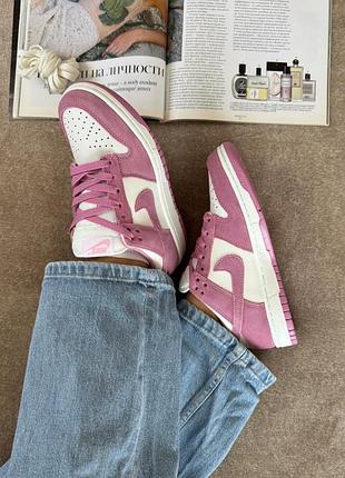 Nike sb dunk low white pink 2