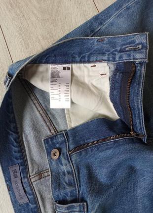 Джинси труби uniqlo 27 6