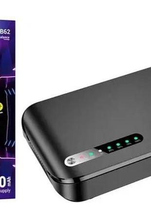 Повербанк power bank для роутера hoco db62 emergency 20000mah 18w ups 9v/12v/24v poe для модема, wi-fi роутера и камер