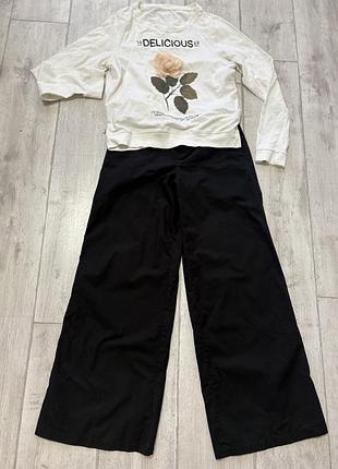 Брюки жіночі massimo dutti чорні