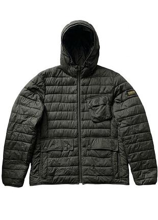 Куртка чоловіча barbour international quilted jacket чорна