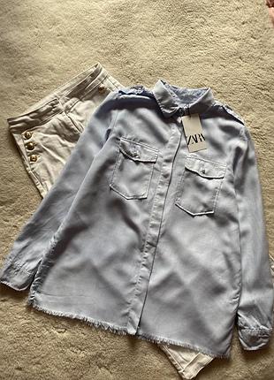 Zara жіноча сорочка, рубашка, блуза