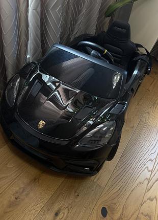 Радіокерований автомобіль для хлопчика porsche чорний