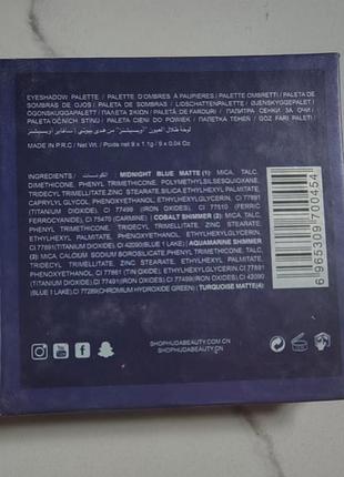 Тіні для повік hudabeauty sapphire obsessions 4