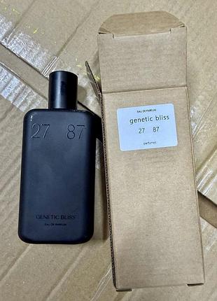 Tester унисекс парфюм 27 87 genetic bliss (27 87 генетик блисс) 87 мл