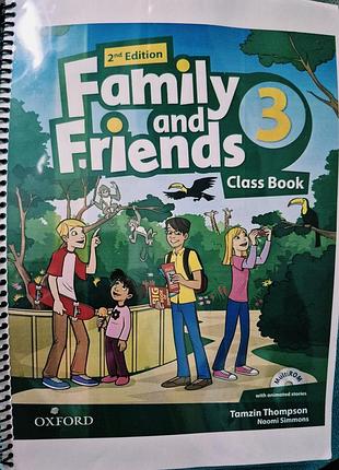 Учебник по английскому языку family and friends 3: class book (2nd edition),