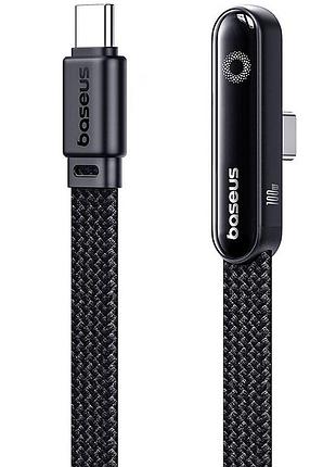 Дата кабель baseus mvp 3 type-c to type-c 100w (2m) (p10382500121) cosmic black