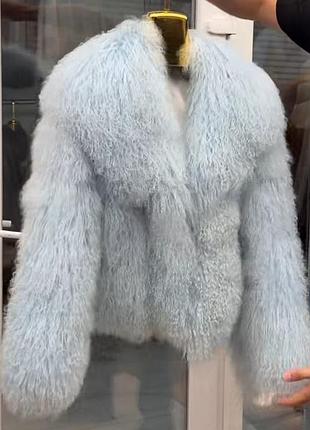 Шуба из натуральной  ламы  🥰