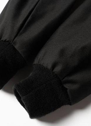 Куртка чоловіча harrington бомбер чорна 6