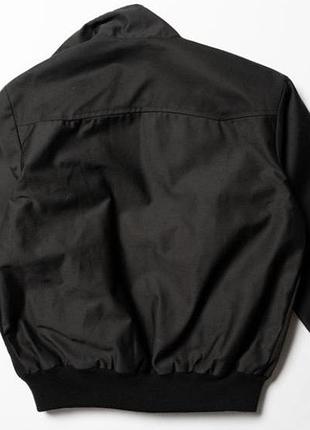 Куртка чоловіча harrington бомбер чорна 5