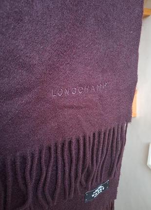 Шарф longchamp кашемір 3
