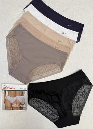 Трусики женские la vivas 10226 из мягкой микрофибры