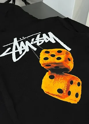 Худі stussy fuzzy dice yellow 5