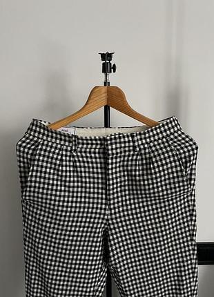 Брюки  ami paris в клітинку vichy / gingham 3