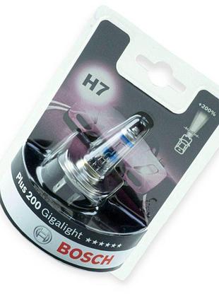 Автолампа h7 12v 55 w bosch gigalight 200% блистер