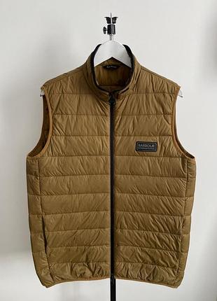 Жилетка чоловіча barbour international fibre down стьобана