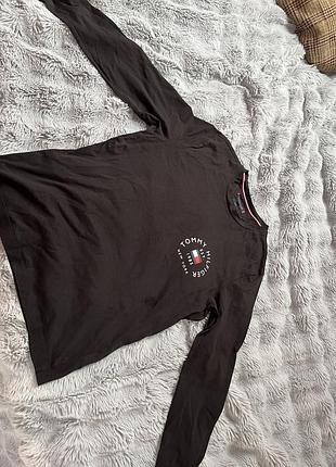 Оригинальный лонгслив tommy hilfiger