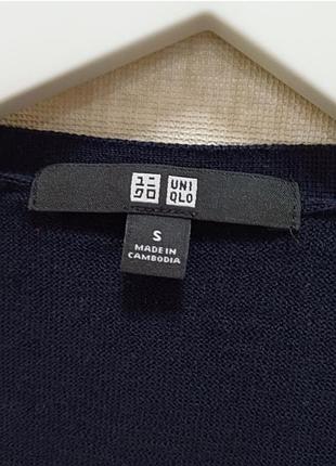 Шерстяна кофта на гудзиках uniqlo 5