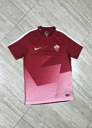 Roma 2015 2016 pre match training shirt jersey nike 688091-677 size m men футболка футбол