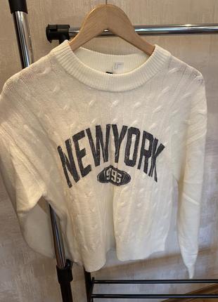 Светр жіночий newyork 1996 білий