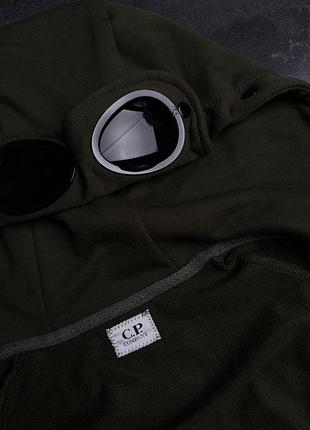 🫒 хакі zip худі c.p. company з лінзами.