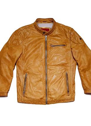 Кожаная куртка lloyd germany кожуня кожа как schott nyc diesel lacoste polo ralph lauren replay g-star raw alpha industries carhartt