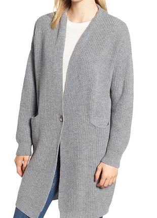 Кардиган удлиненный 100% шерсть
barbour