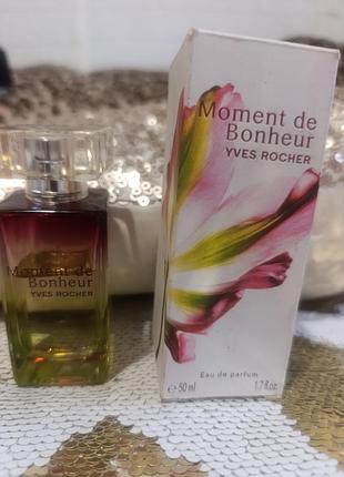 Парфумована вода yves rocher moment de bonheur 50 мл для жінок