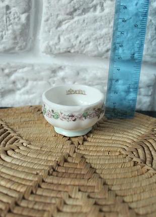Винтажная миниатюрная сахарница из коллекции royal doulton