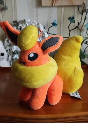 Мягкая игрушка покемон флареон / pokemon flareon fantasy world toys