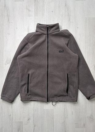 Чоловіча флісова кофта jack wolfskin підклад розмір l