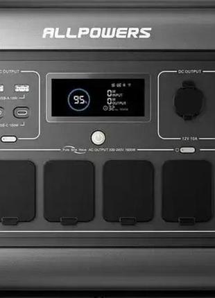 Портативная зарядная станция allpowers r1500 lite
