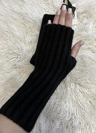 Митенки перчатки рукавицы теплые ❄️ 5