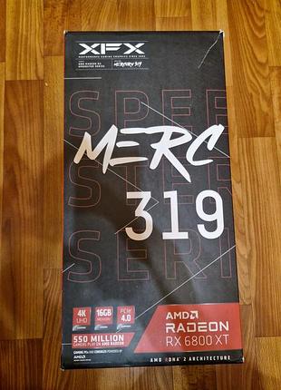 Видеокарта xfx amd radeon rx 6800 xt 16gb speedster merc 319