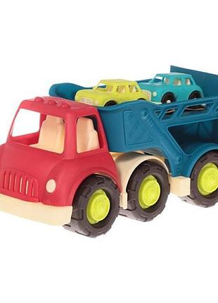 Игровой набор battat s2 автовоз с 2 машинками (bx2242z) 5249105