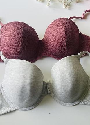 2 шт набор бюстгалтеров primark анжелика + база