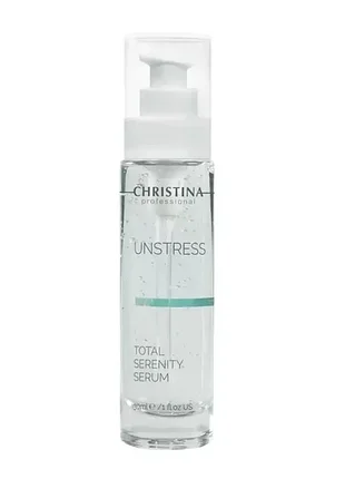 Успокаивающая сыворотка для лица christina unstress total serenity serum 30 мл