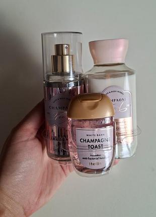 Набір міні bath&bodyworks usa спрей лосьон крем аромат антисептик