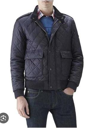 Куртка бомбер barbour international flyer quilt jacket стьобана стёганая