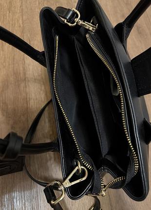 Сумка для жінок trussardi чорна 2