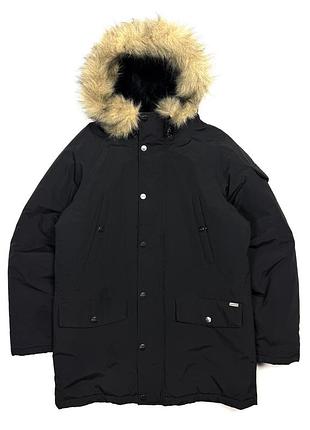 Зимова утеплена куртка парка пуховик carhartt
