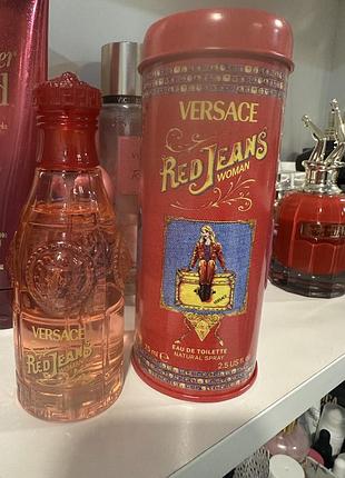 Туалетна вода versace red jeans woman