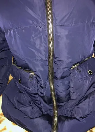 Пуховик zara , натуральный пух 7