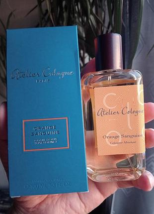 Б/у одеколон atelier cologne orange sanguine, 100 мл.