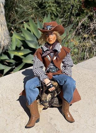 The desert ranger» — стражем пустыни 🏜️🤠 уникальная авторская кукла ooak — единственный экземпляр в мире