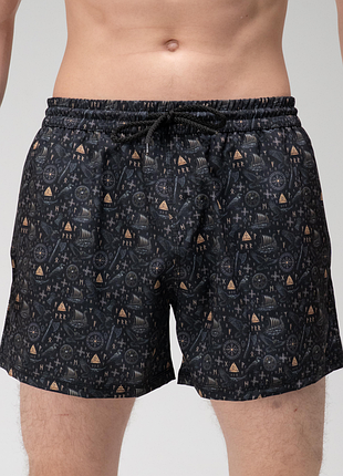 Шорты для плавания slavni swimming pool print vikinhy