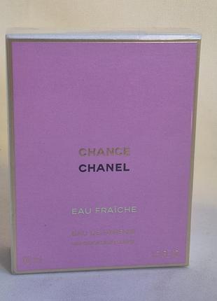 Chanel chance eau fraiche eau de parfum 50 ml оригінал нова в слюді
